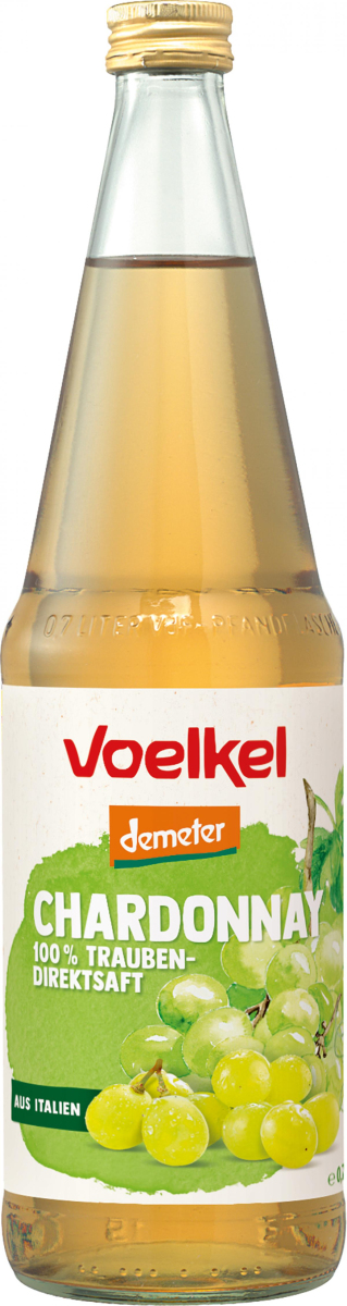 Chardonnay Traubensaft, weiß  0,7Ltr