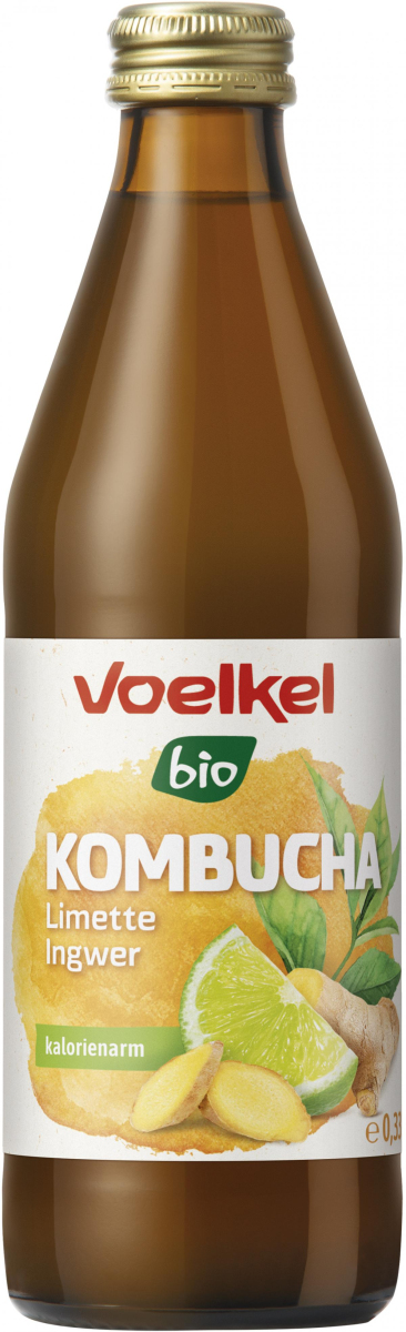 Kombucha Limette Ingwer  0,33Ltr