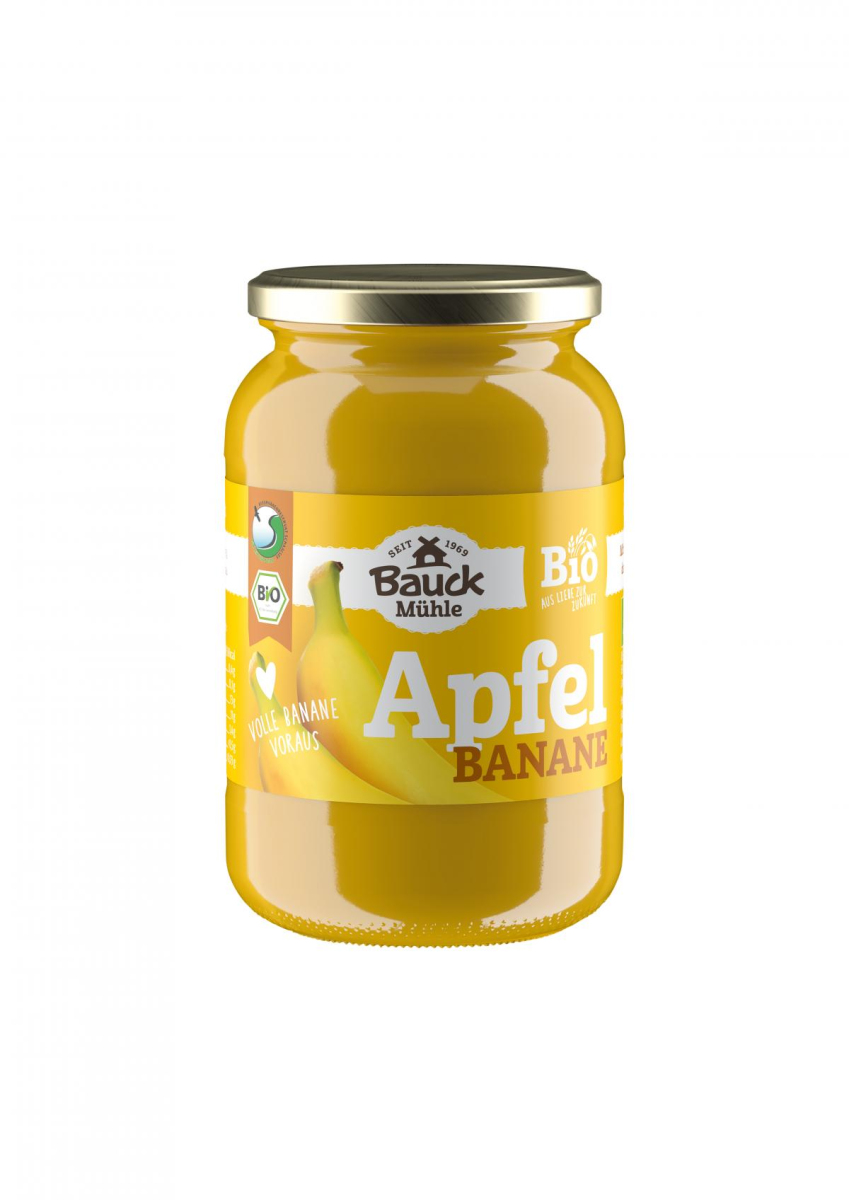 Apfel-Bananenmark ungesüßt Bio