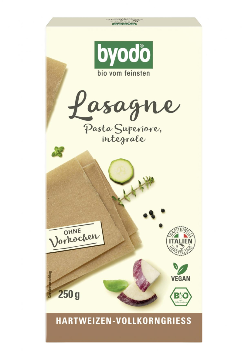 Vollkorn Lasagne, 250 g