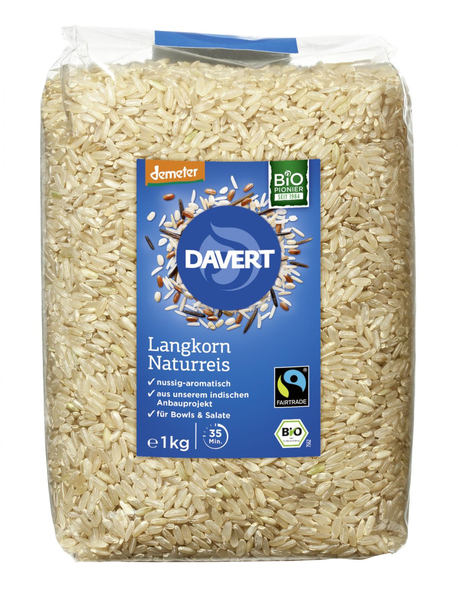 Naturreis, lang  1kg