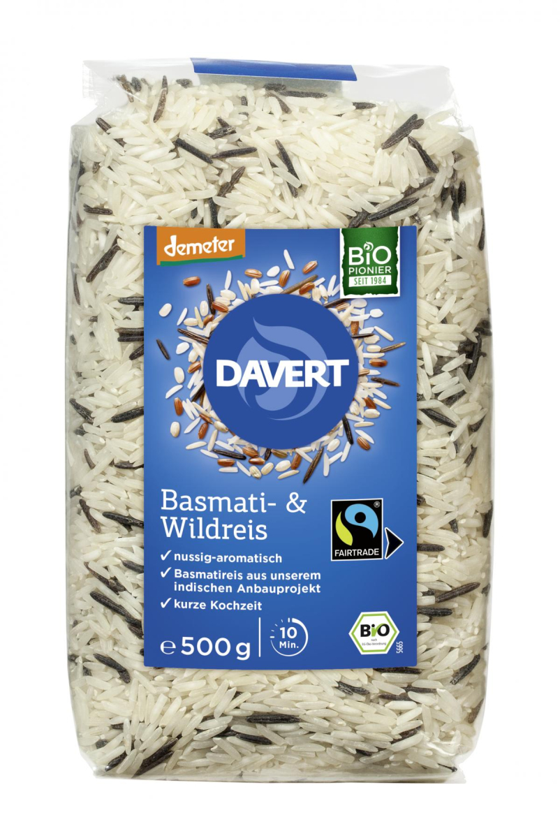 Demeter Basmati- & Wildreis Fairtrade 500g