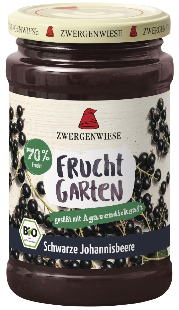 Fruchtgarten Schwarz.Johannisbeere 225g