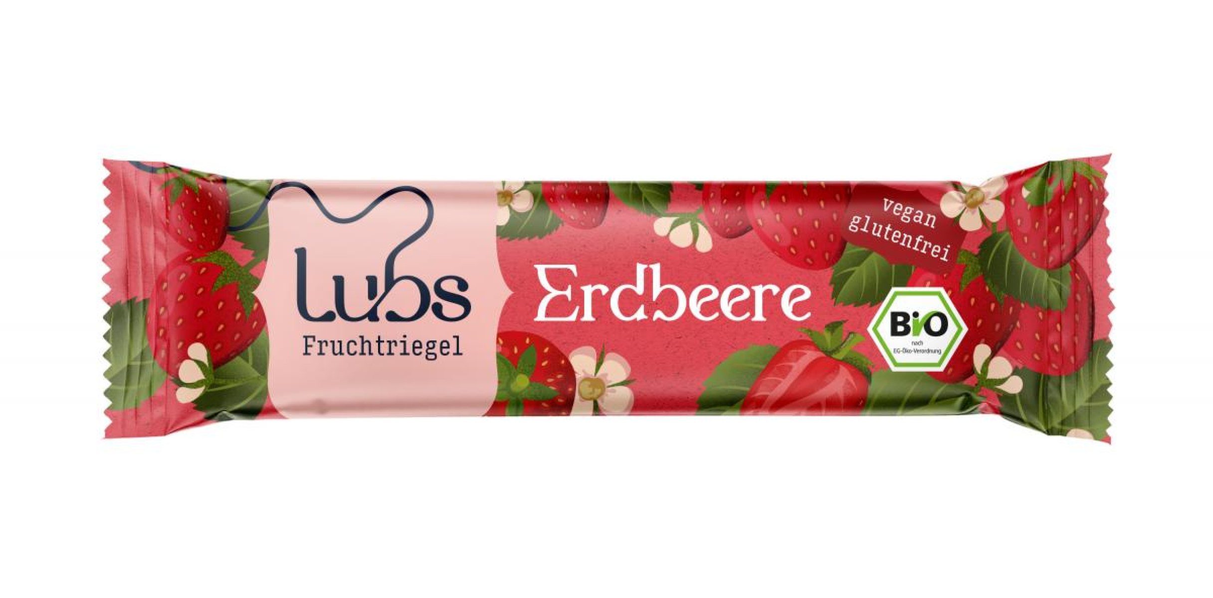 Erdbeer Fruchtriegel 30g
