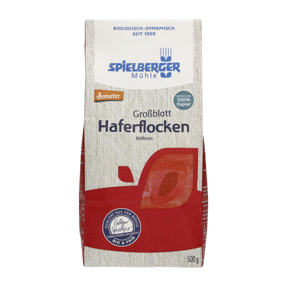 Haferflocken, Großblatt Demeter 500g