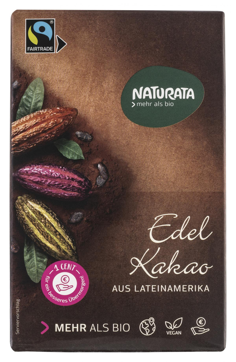 NAT Edelkakao, schwach entölt  125g