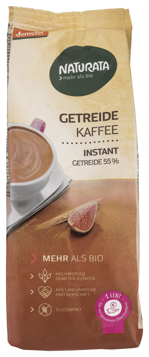 NAT Getreidekaffee Instant Nachfüllbeutel  200g
