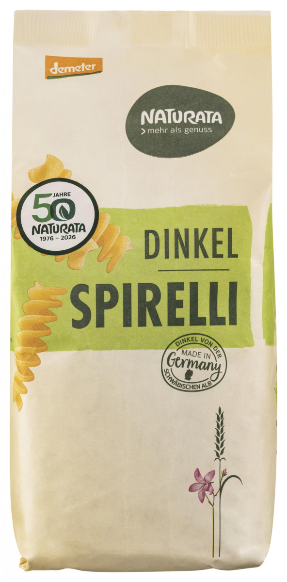 Spirelli, Dinkel hell Demeter 500g