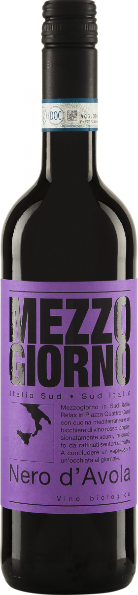 Nero d''Avola ''Mezzogiorno'' IGT  0,75Ltr