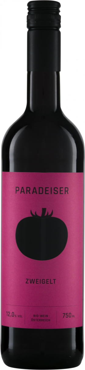 Paradeiser Zweigelt Rotwein QbA  0,75Ltr