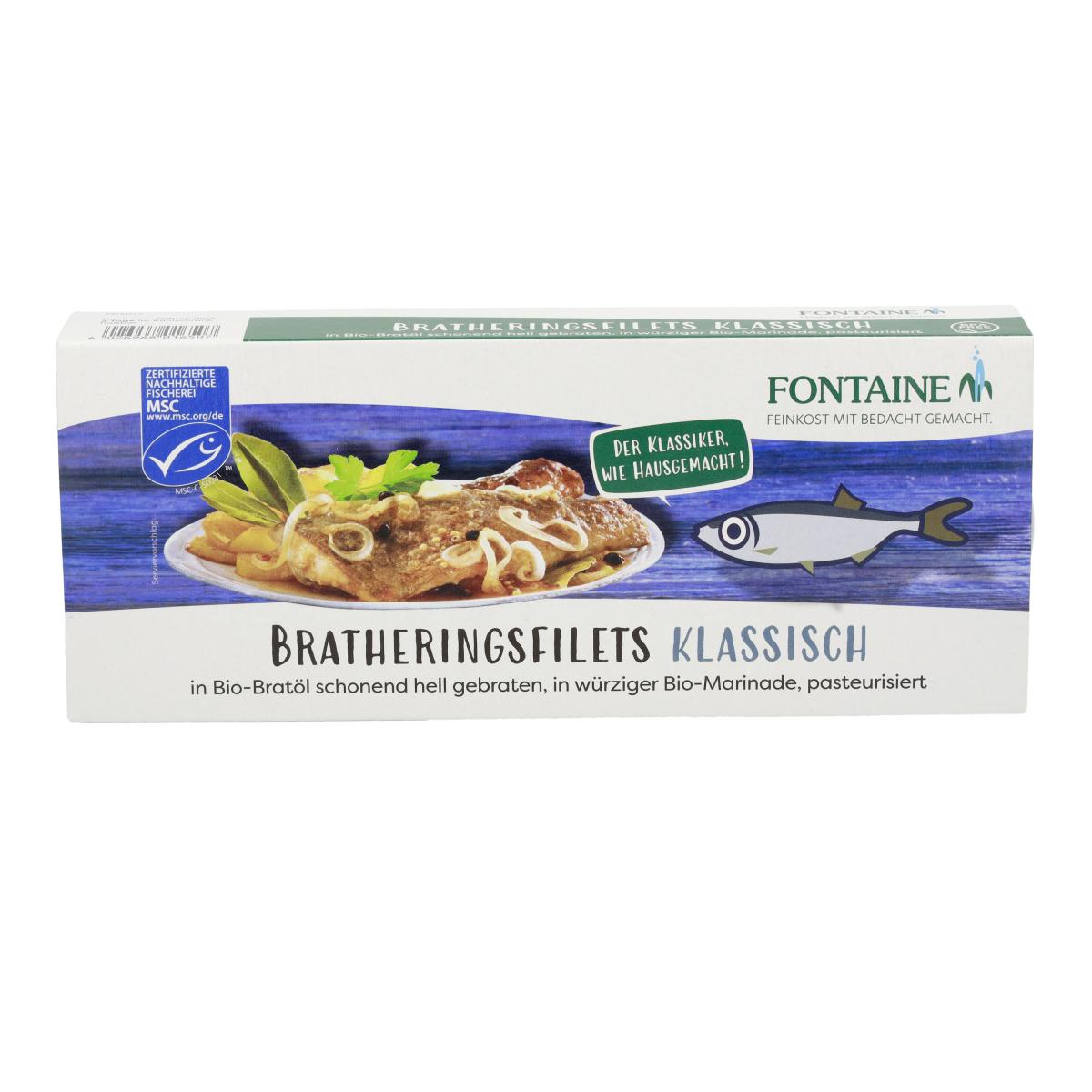 FON Brathering Filets in Bio Marinade  325g