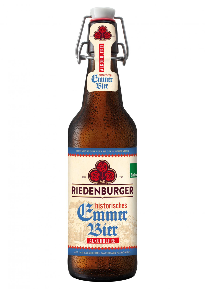 Riedenburger Emmerbier alkoholfrei  0,5Ltr
