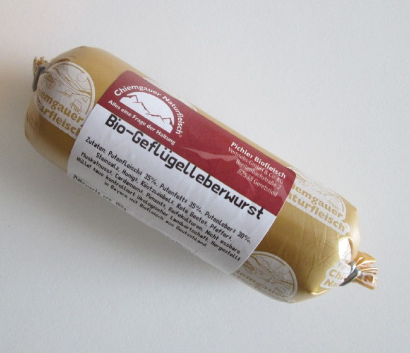 CN Geflügelleberwurst  120g Stück