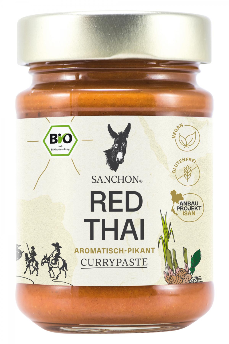Thai Curry Paste, rot  190g