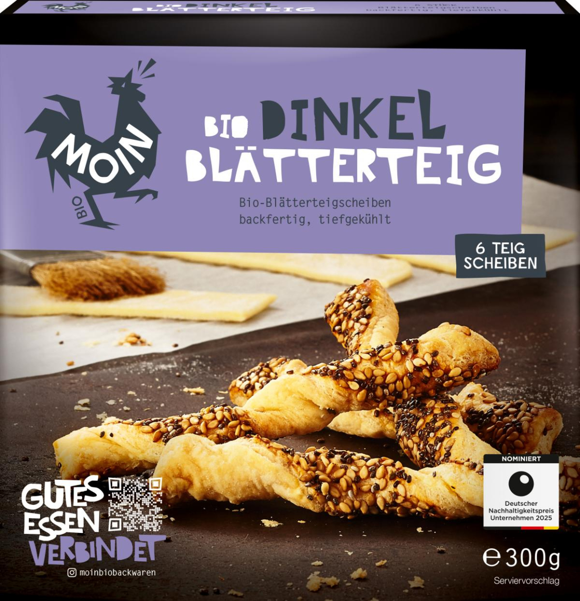 TK Blätterteig Dinkel mit Butter  6x50g