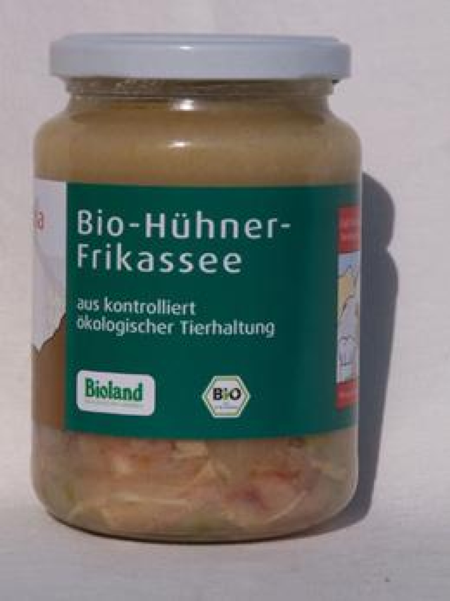 Hühnerfrikassee 320g, 90g Fleischeinwaage