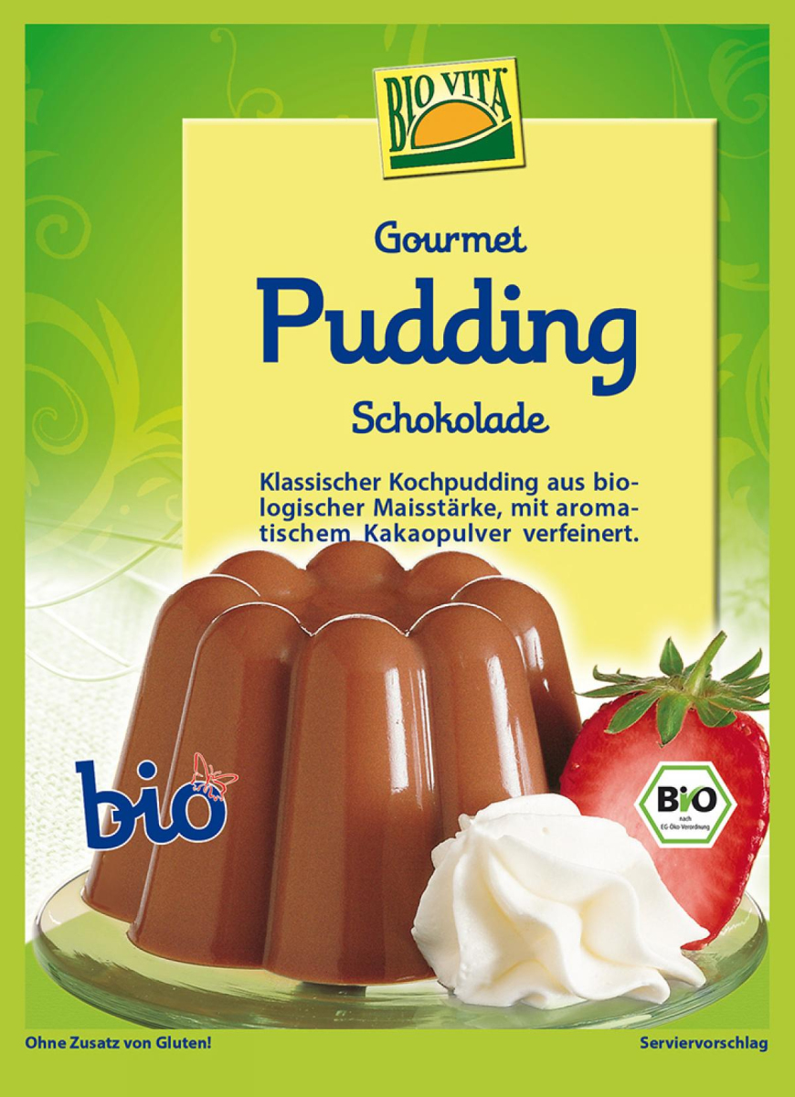 Gourmet Pudding Schokolade bio