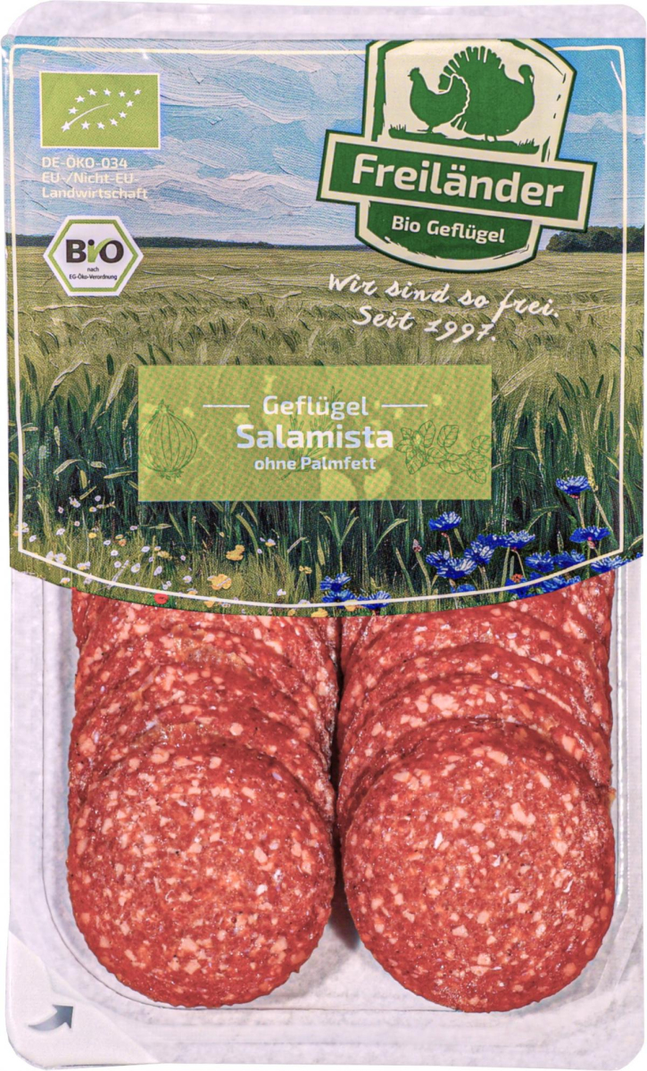 FPF Puten Salami, geschnitten 80g