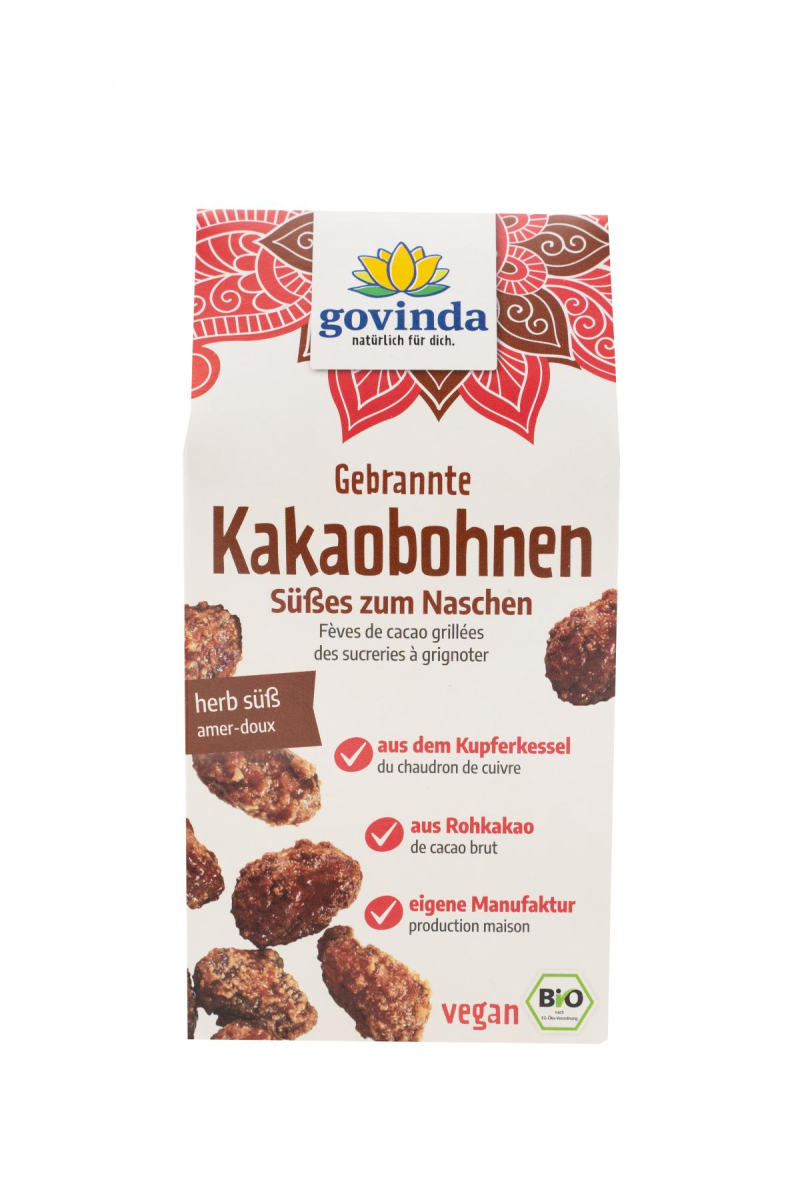 Kakaobohnen, karamellisiert 100g
