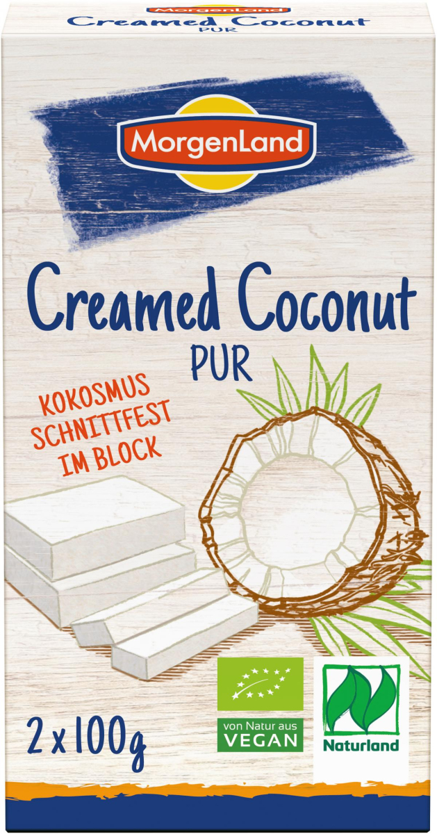 Creamed Coconut pur 100% Kokos  200g