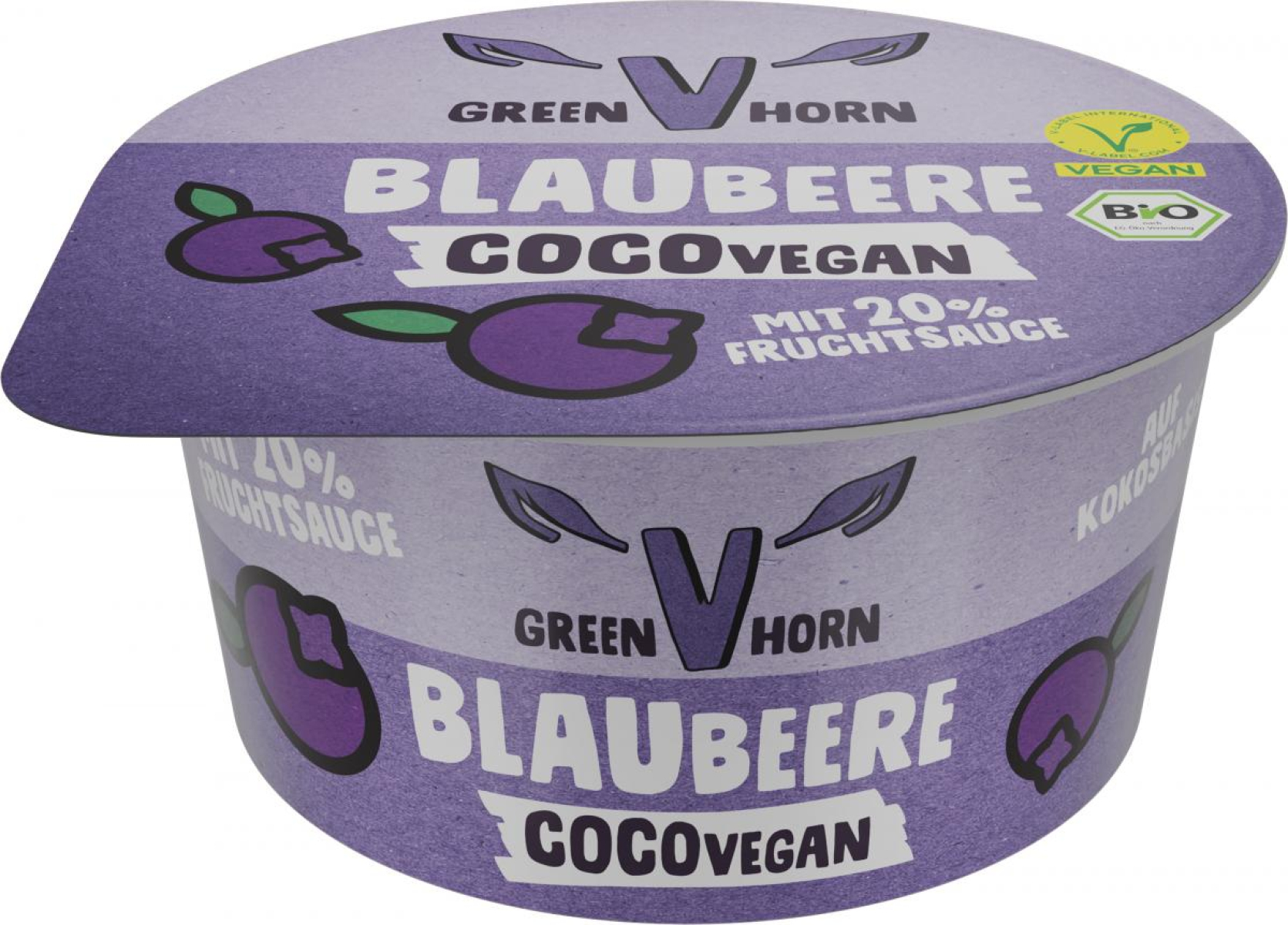 Cocovegan Joghurtalternative Blaubeere  125g