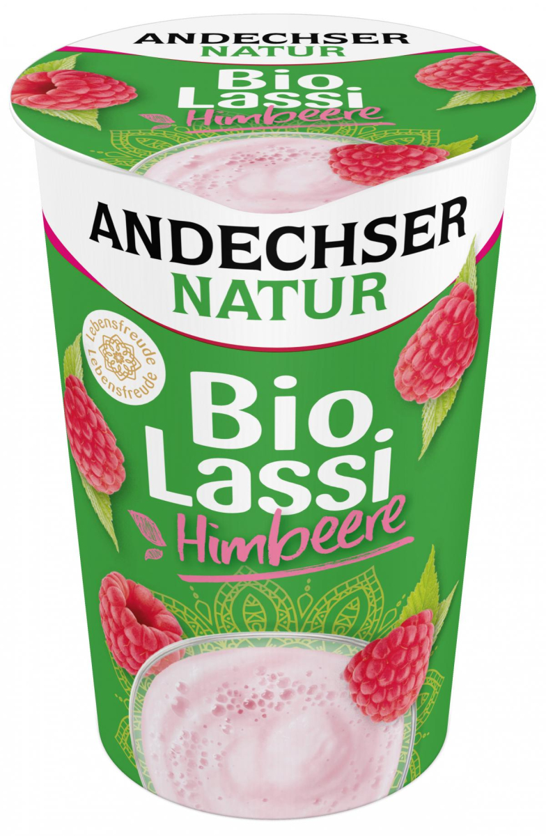 AN Lassi Himbeere  3,5%Fett  250g Becher