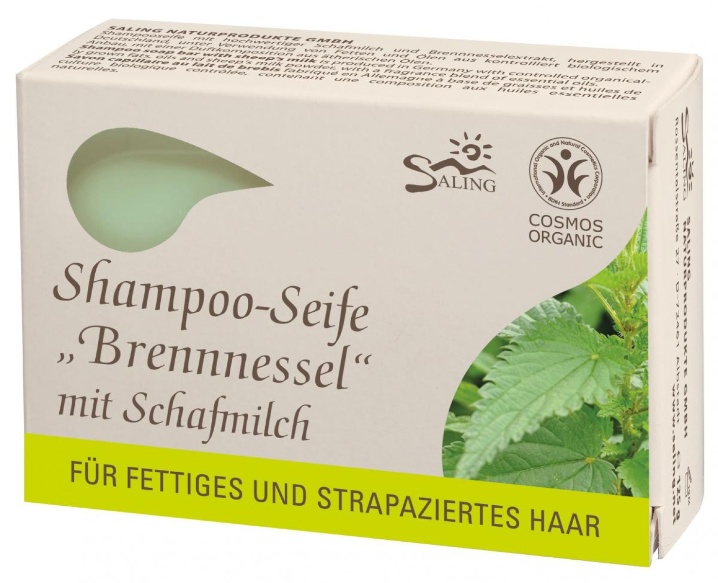 Shampoo-Seife Brennnessel  125g