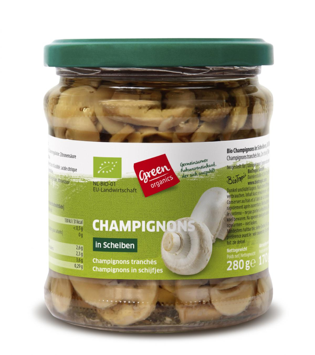 GREEN Champignons  280g ATG 170g