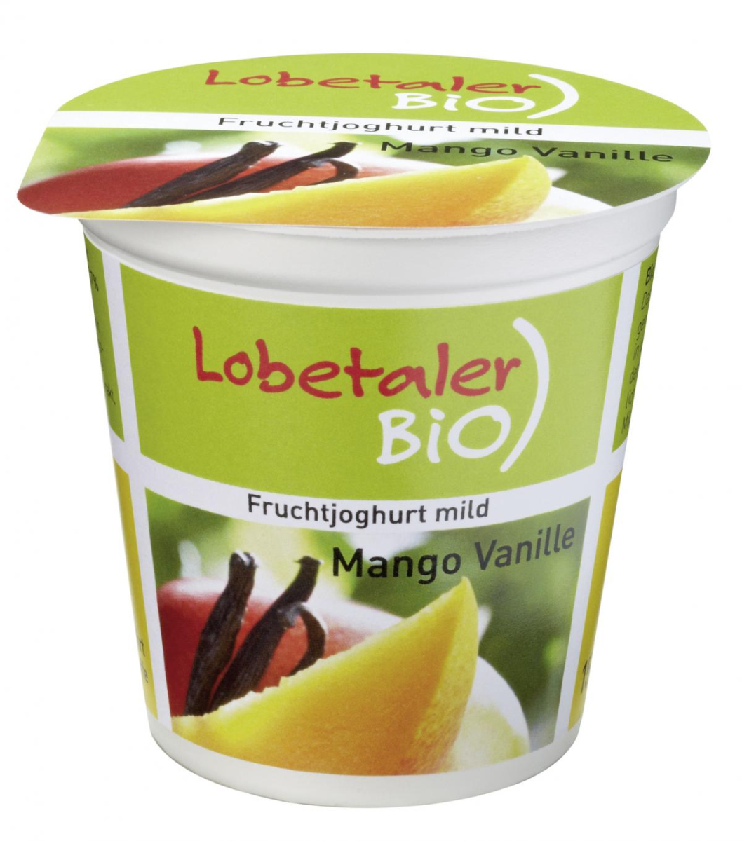 Lob Joghurt Mango Vanille 3,7% 150g Becher