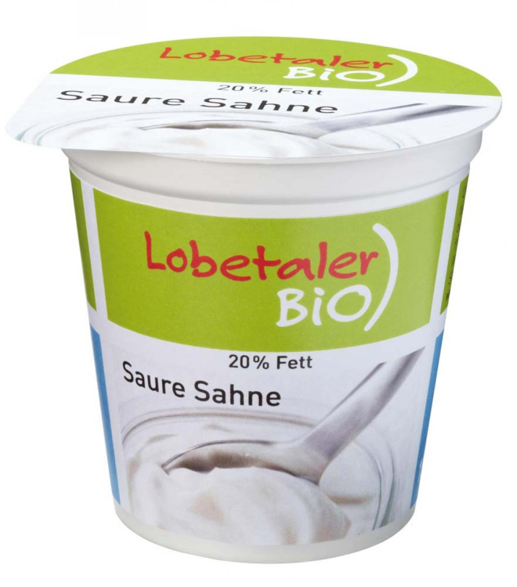 Lob Saure Sahne 20% Fett  150g Becher