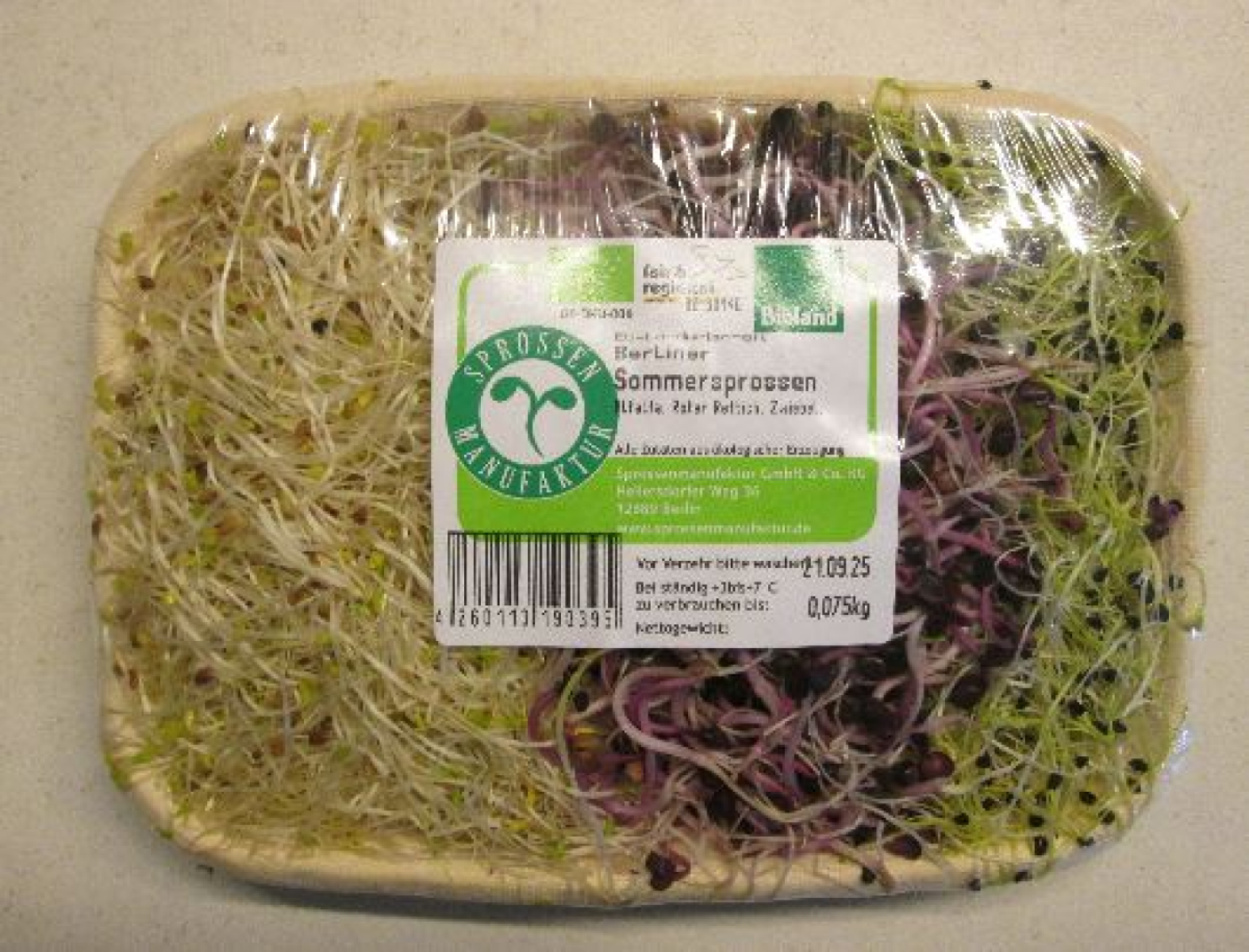 Berliner Sommersprossen 75g