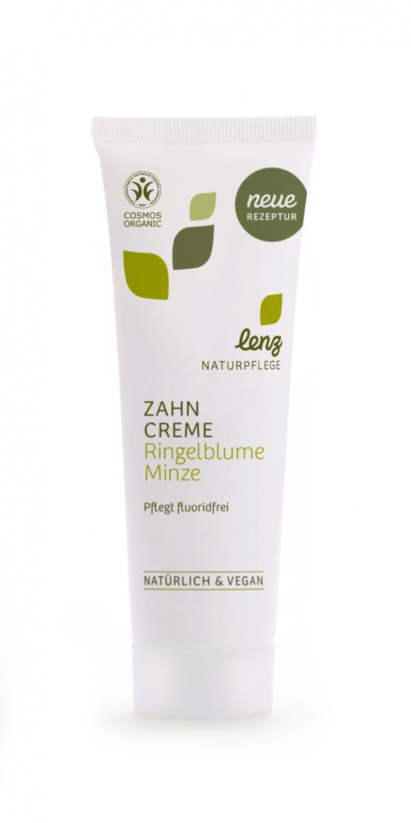 Lenz Zahncreme Ringelblume/ Minze, ohne Fluorid  75ml