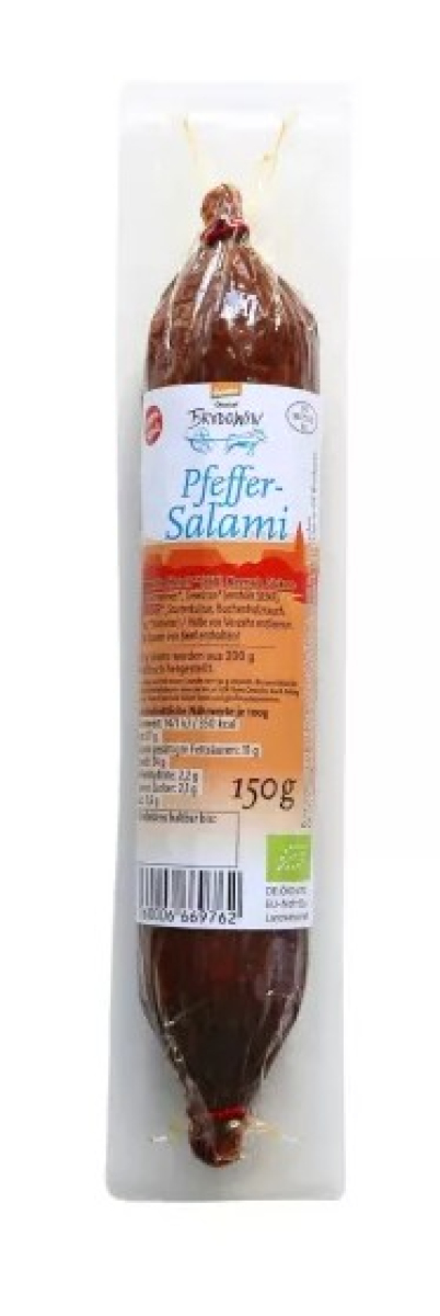 Demeter-Rindersalami Pfeffer  150g