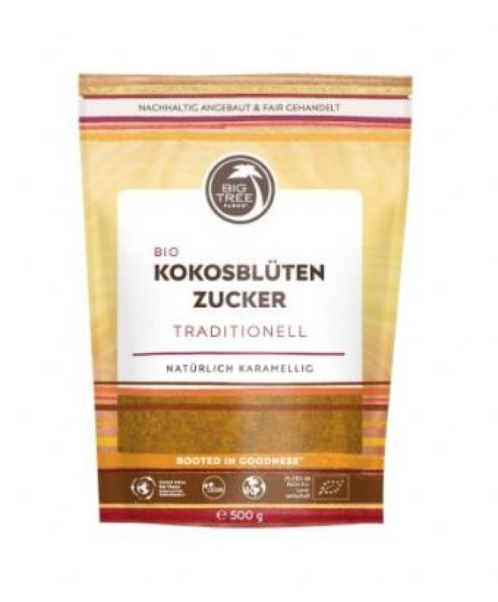 Kokosblütenzucker, Traditionell, unraffiniert 500g