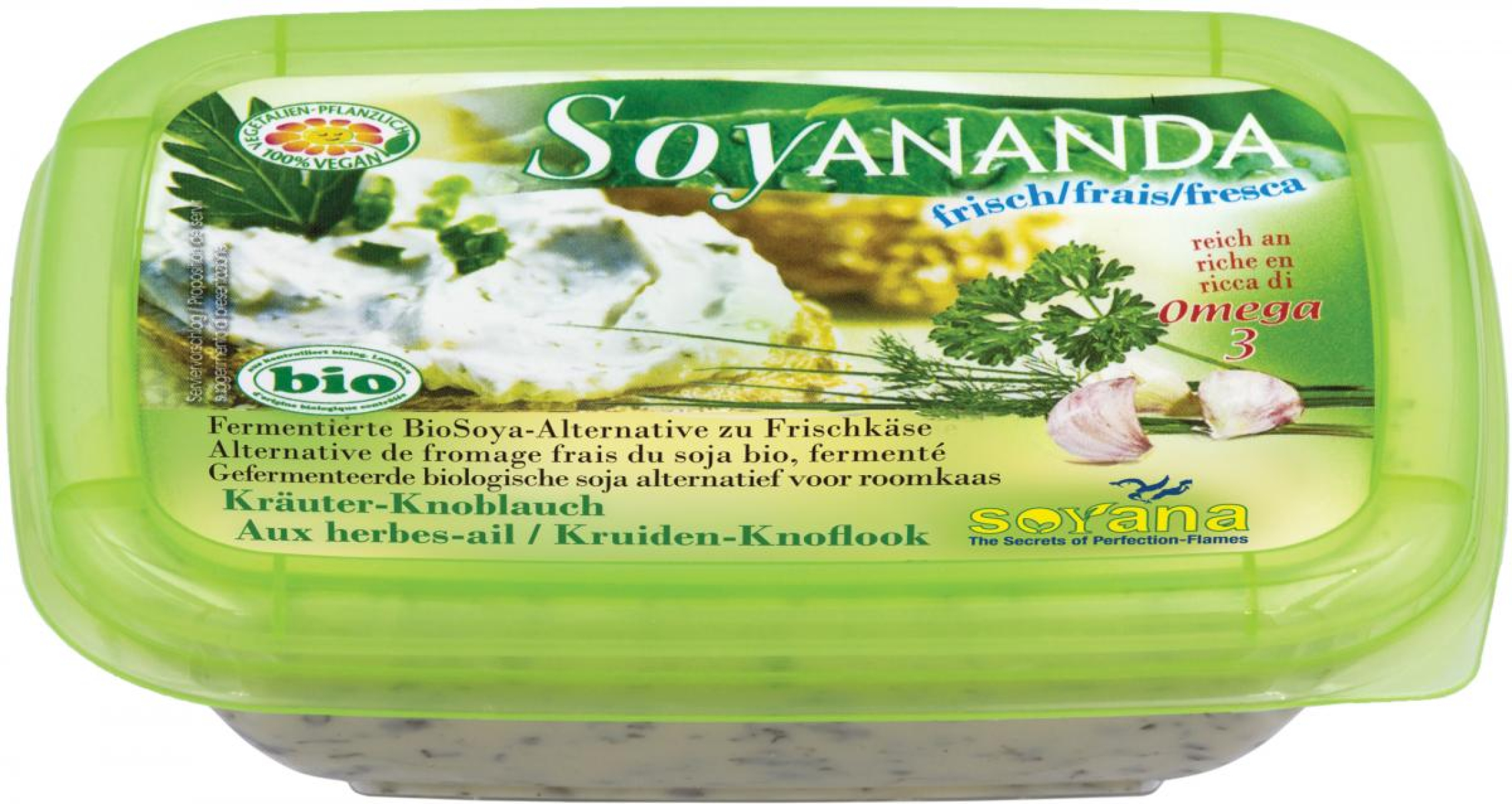 Soyananda Frischkäse Kräuter-Knoblauch 140g
