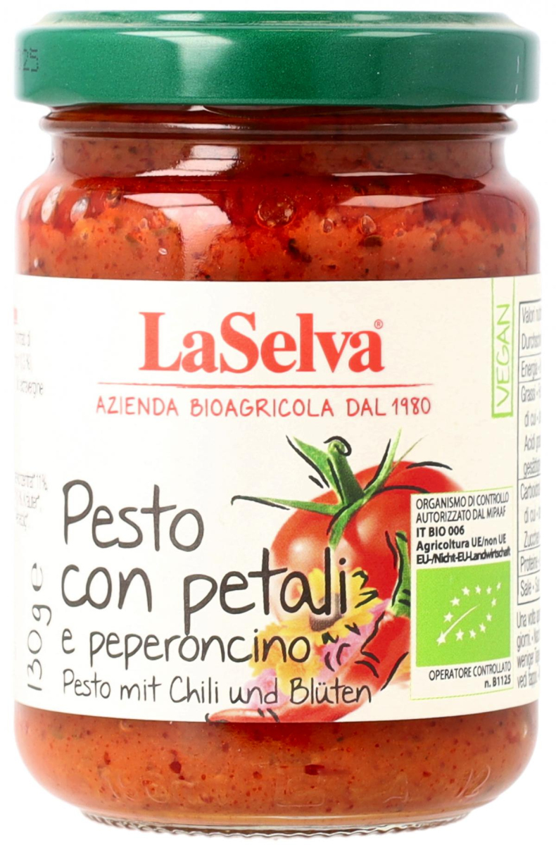 La Selva Pesto mit Chili & Blüten