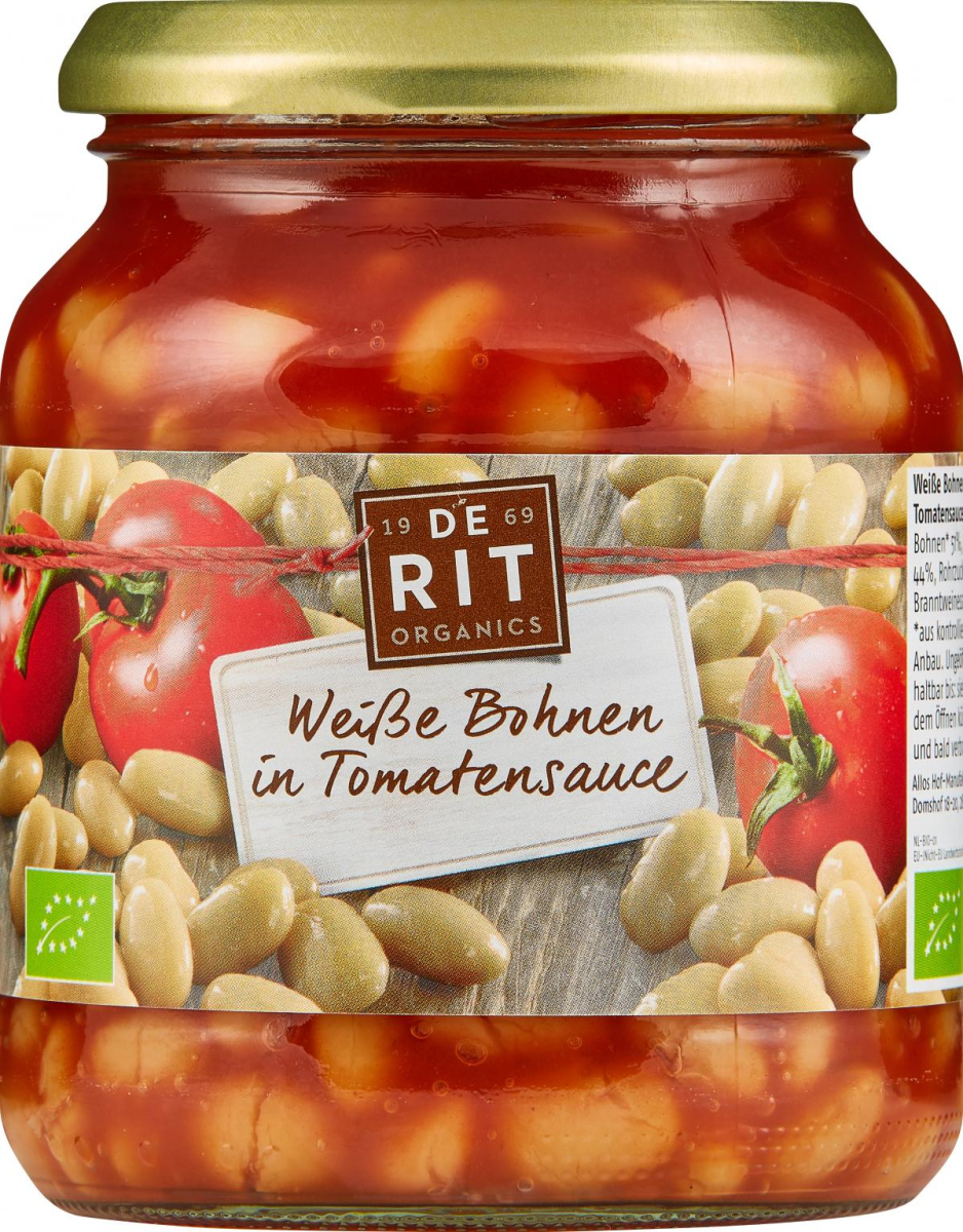 Weiße Bohnen in Tomatensoße
