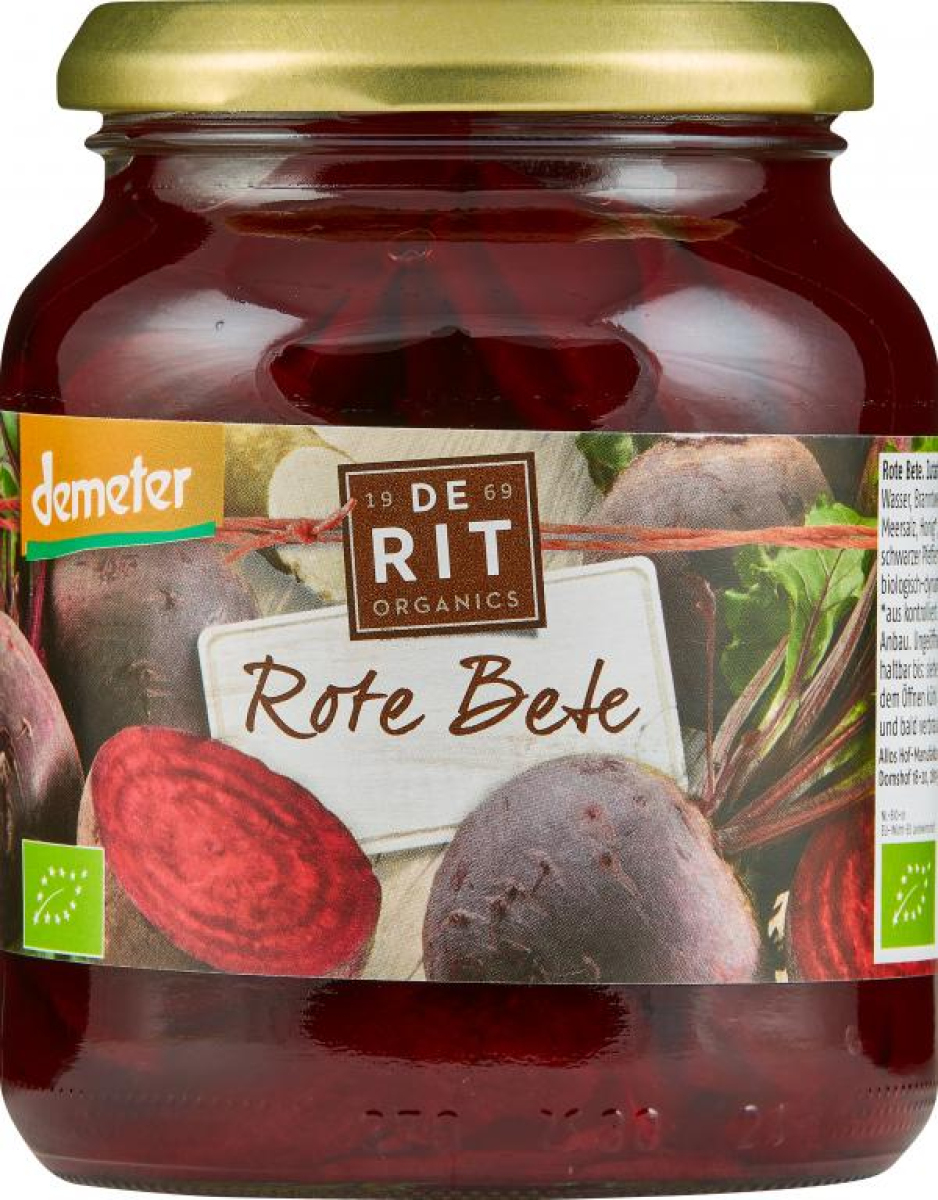 Rote Bete, geschnitten 340g ATG 240g