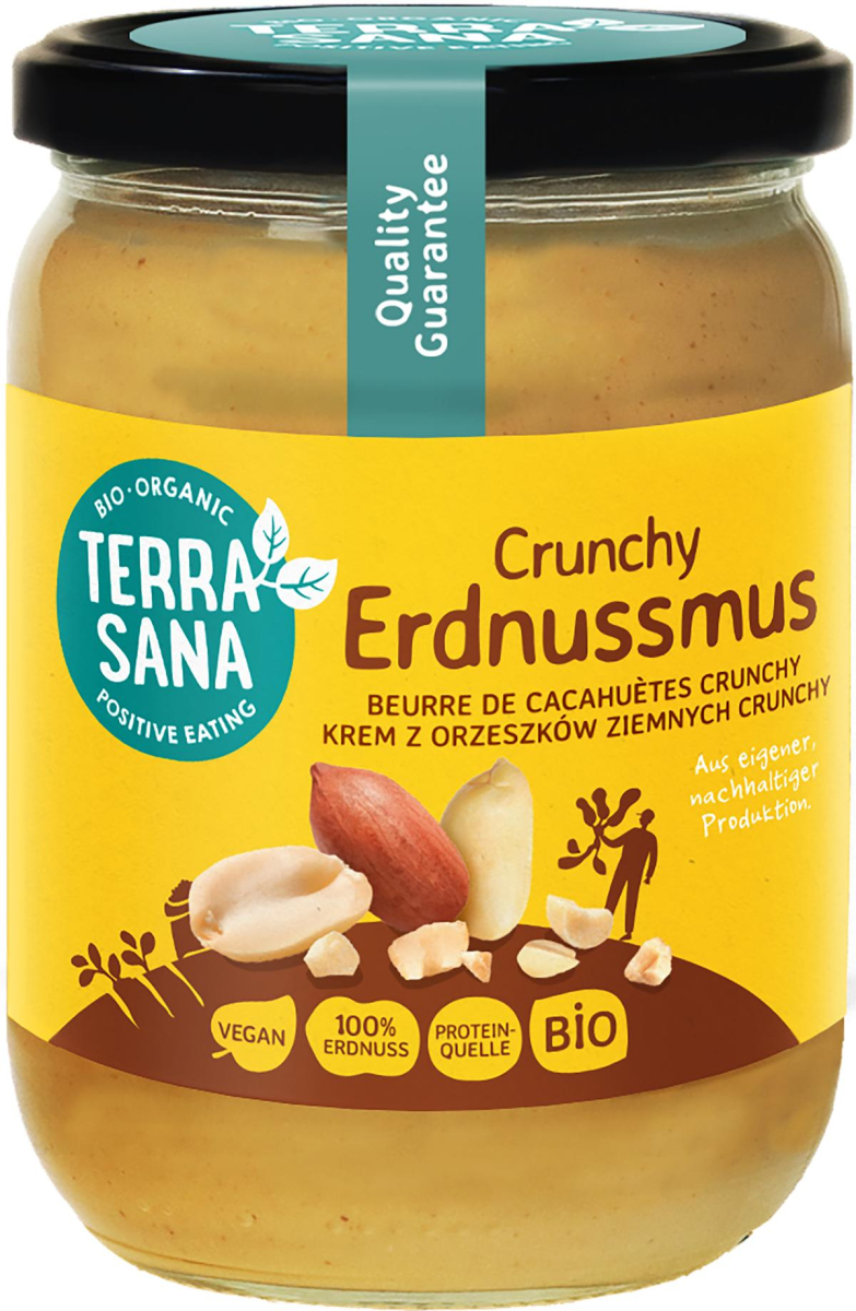 Erdnussmus Crunchy  500g