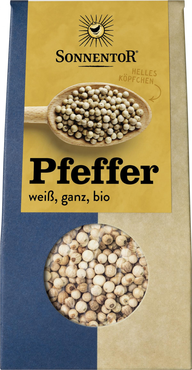 Pfeffer, weiß, ganz  35g