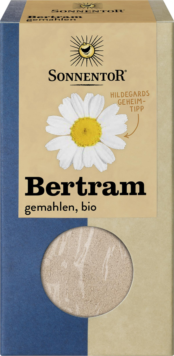 Bertram, gemahlen  40g
