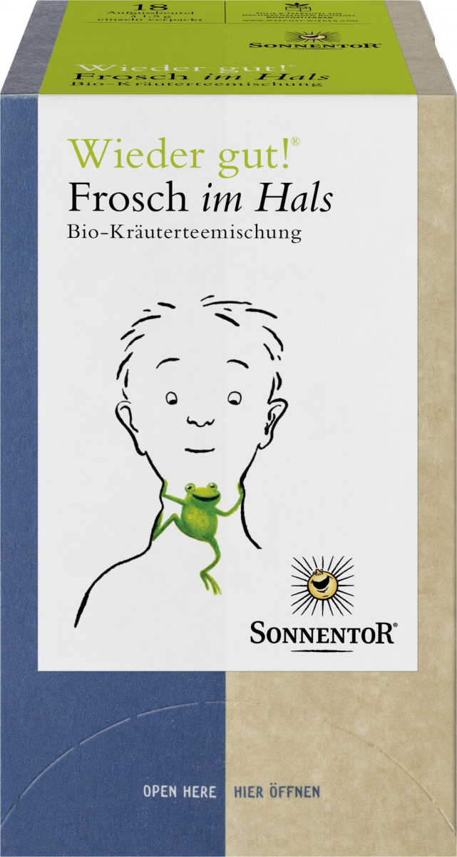 Frosch im Hals® Tee Wieder gut!® bio