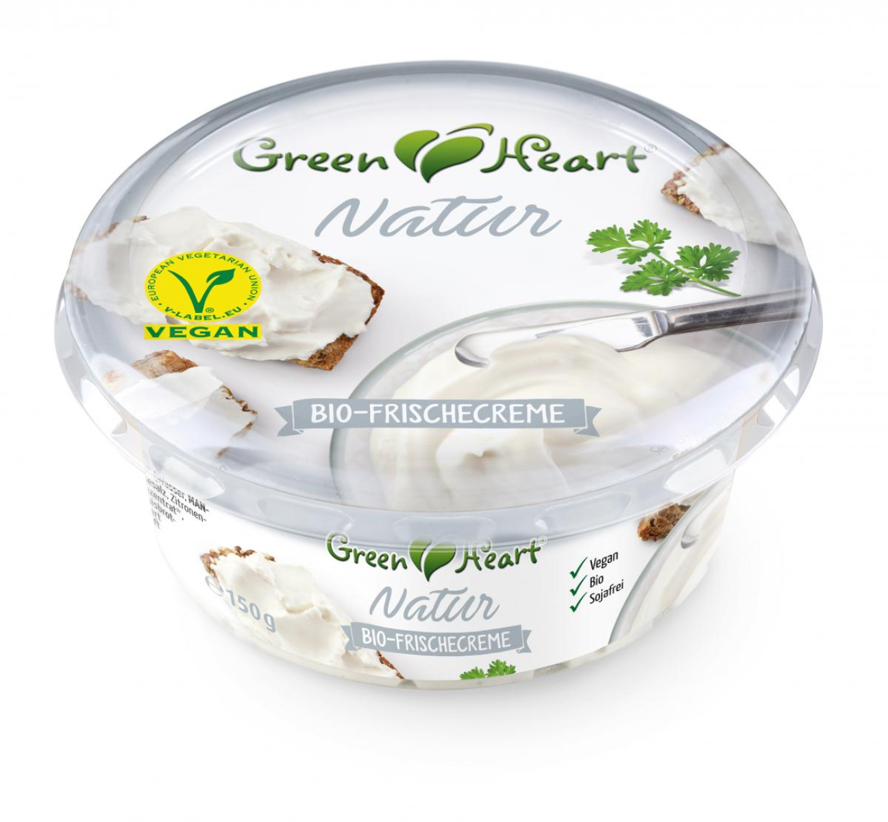 Green Heart Frischcreme natur 150g