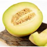 Melone Galia, halbe Frucht