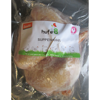 TK hufe8-Suppenhuhn,  ca. 1,1kg