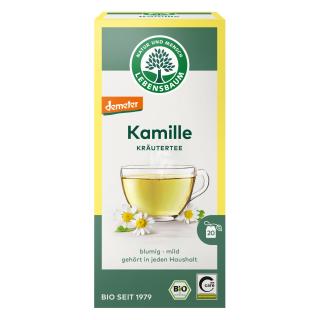Kamillen-Tee im Aufgussbeutel
