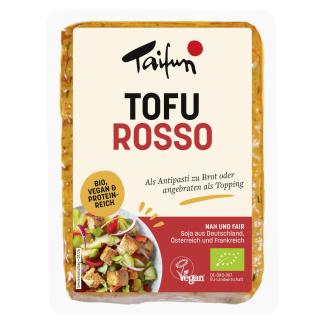 Tofu rosso mit frischen Gemüse  200g