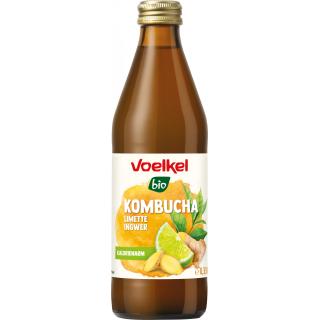 Kombucha Limette Ingwer  0,33Ltr