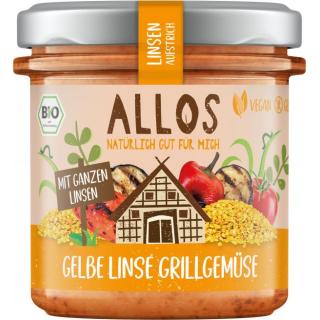 ALO Gelber Linsen Aufstrich Grillgemüse  140g