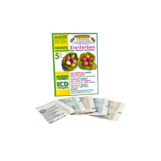 nawaro Eierfarben, 5 Naturfarben